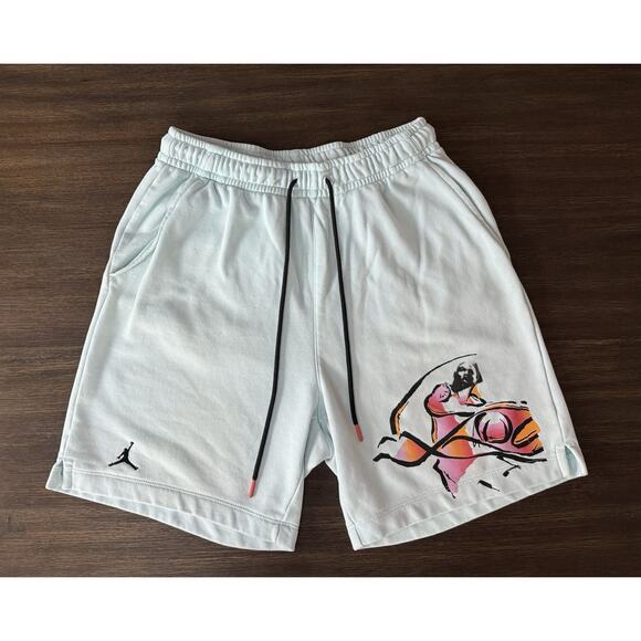 Nike Other - Air Jordan Shorts Men’s Small Nike Flight Fleece Glacier Blue $109